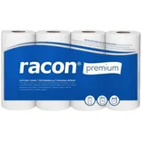 RACON Papierküchenrolle Küchenrollen weiß 3-lagig 51 Blatt (80-St)