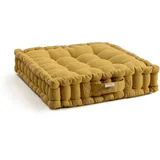 Lytte - Bodenkissen Bene Gelb 45x45x10 cm