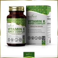 Vitamin K2 MK7 & MK4 Kapseln x90 +K1 | Knochen Immun Herz-Kreislauf-Gesundheit
