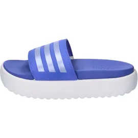 Adidas Platform adilette Semi Cobalt Blue / Blue Spark Met. / Core White 39