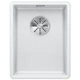 Blanco Subline 320-F weiß + Handbetätigung + InFino