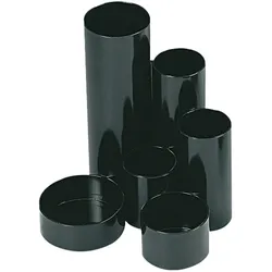 WEDO Stifteköcher Junior 245257201 6Fächer Kunststoff schwarz