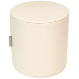 Windrose Schmuckschatulle Merino Moda Round Jewelry Case Cream