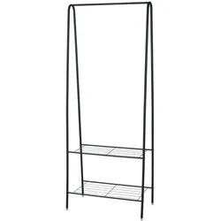 Storage solutions Kleiderständer mit 2 Ebenen 61x34x152 cm