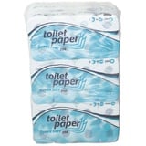 Wepa Toilettenpapier Standard, 3-lagig, 72 Rollen à 250 Blatt