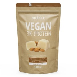 Nutri + nutri+ Veganes Proteinpulver 3k Pulver 1000 g