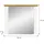 xonox.home Wandspiegel Verona 82 x 70 cm Holzfarben