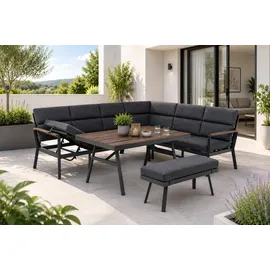 Gardissimo Nara Oak Loungeset grau
