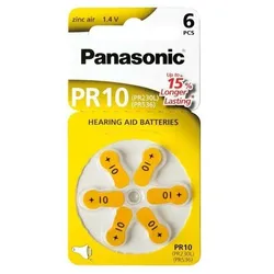 Panasonic Zink-Luft Pr-10L/6Lb, Batterie 6 Stück, Pr-10 Pr-10L/6Lb