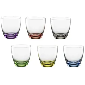 Bohemia Cristal Viva Colori Becher Kristallglas 0,3 l 6-tlg.