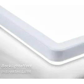 Briloner LED Panel 11 Leuchtmittel eckig weiß