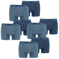 HEAD Herren Boxershort Basic Boxer 4er 6er 8er Multipack in L Blau Heaven 003