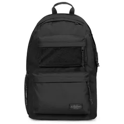 Freizeitrucksack EASTPAK "DOUBLE OFFICE", schwarz, Basic, Rucksäcke, Backback Freizeitrucksack Laptoprucksack (17 Zoll) Schulrucksack