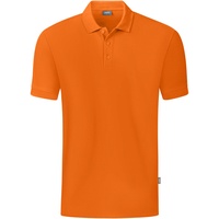 Jako Organic Poloshirt orange 164