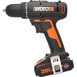 Worx 20 V Akku-Bohrschrauber WX100 inkl. 2 Ah Akku mit Tasche