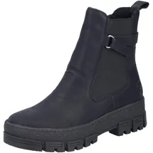 Rieker Damen Winterschuhe warm in Schwarz | 41