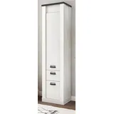 furn.design Stove Schuhschrank 51 x 201 x 0 cm weiß