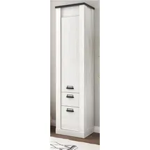 furn.design Stove Schuhschrank 51 x 201 x 0 cm weiß