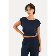 SMILODOX Crop Top Jorina, in Dunkelblau | Gr.: XS