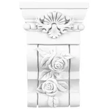 HEXIM Perfect - Stuckkonsole Wandkonsole Polyurethan Stuck Dekor Barock- - Jugendstil C8037