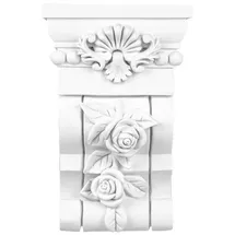 HEXIM Perfect - Stuckkonsole Wandkonsole Polyurethan Stuck Dekor Barock- - Jugendstil C8037