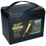 12V 100Ah Versorgungsbatterie ATLANT Deep Cycle AEV100-12 Elektroauto Solar