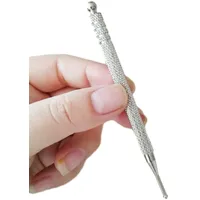 2 Stück Akupressurstift, Akupunkturstift Edelstahl Massage Stift, Meridianstift Akupressur Stab Akupunktur Stäbchen, Akupunkturstäbchen für Akupressur für Gezielte Entspannung und Massage