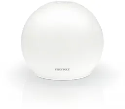 SOEHNLE Venezia Design Aroma Diffuser, Mit harmonischem Farbspiel, mattiertes Glas, Kugelform