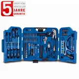 SCHEPPACH - 90-tlg. Werkzeugset bestückt Klappkoffer Universal Handwerkzeug