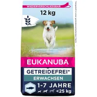 Eukanuba Grain Free Adult mit Seefisch kleine/mittelgroße Rassen 12 kg