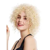 WIG ME UP - VK-11-988 Perücke Damenperücke kurz voluminös kraus gelockt Locken Blond Hellblond Mix