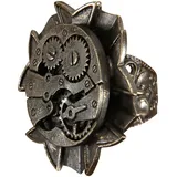 Steampunk Watch Gears Ring Antique Costume Jewelry