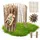 Floranica Staketenzaun 100 x 120 cm braun