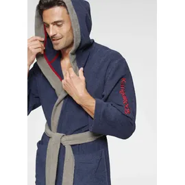 KangaROOS Bademantel Henry Blau S