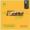 Markbass Saiten, Groove Series Strings 5s 45-125 - Saitensatz für 5-Saiter E-Bass