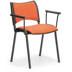 Konferenzstuhl - gepolstert, orange Biedrax Z9100o