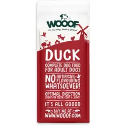 WOOOF Ente Hundefutter