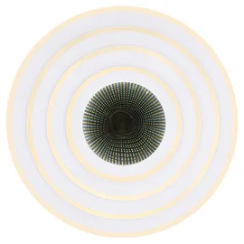 GLOBO Smart Home Deckenleuchte LED CCT Wohnzimmer Smart Deckenlampe App Schlafzimmer, Fernbedienung dimmbar, 1x Smart LED 40W 2700-6500 Kelvin, DxH 40x7 cm