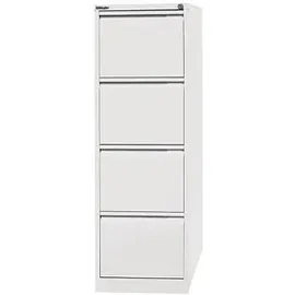 BISLEY Hängeregistraturschrank 41,3 x 62,2 x 132,1 cm weiß