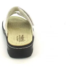 Hickersberger Komfort Pantoletten für Damen, weiß, Größe 42 EU