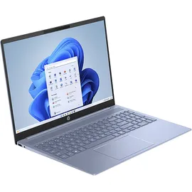 HP Pavilion 16-ag0375ng, Notebook, mit 16 Zoll Display Touchscreen, AMD RyzenTM 7,8840U Prozessor, GB RAM, 1 TB SSD, RadeonTM 780M, Blau, Windows 11 Home (64 Bit)