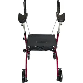 Antar Arthritis Rollator AT51113 faltbar rot/silber