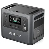 AFERIY 1200W Tragbare Powerstation, 960Wh LiFePO4 Batterie, 1 Stunde Schnellladung, 12 Anschlüsse, Sinuswellen 230V, USV, Mobile Stromversorgung für Outdoors Camping, 7 Jahre Garantie