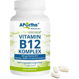 APOrtha Vitamin B12 Komplex vegan Kapseln 120 St.