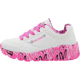 SKECHERS UNO LITE-LOVELY LUV Kinder Pink/Weiß 39