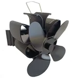 Magnetischer Kaminventilator, 4-blatt-kaminventilator, Leiser Ofenventilator Für Holz-/kamin-/gas-/holzscheit-/pelletofen