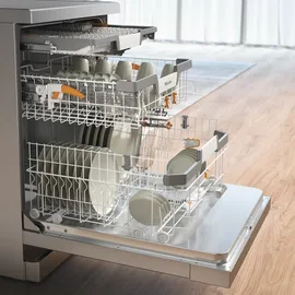 Miele G 7210 SC Front Stand-Geschirrspüler CleanSteel Front