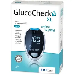 GlucoCheck XL Set mg/dl 1 St