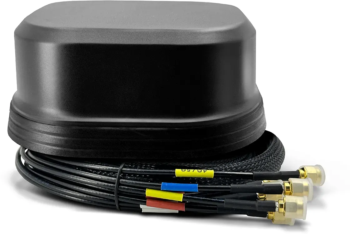 SATCO Antenne RUTC50 RUTX50 RUTM54 / SELFSAT MWR schwarz, 4x 5G, 2x WLAN, 1x GPS, je 2m, bis +13 dBi
