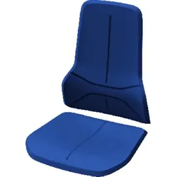 Polsterelement blau PU-Schaum - blau